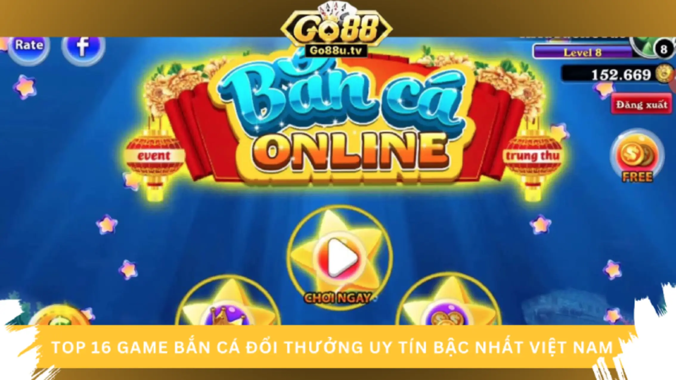 Game bắn cá đổi thưởng uy tín nhất hiện nay Rikvip